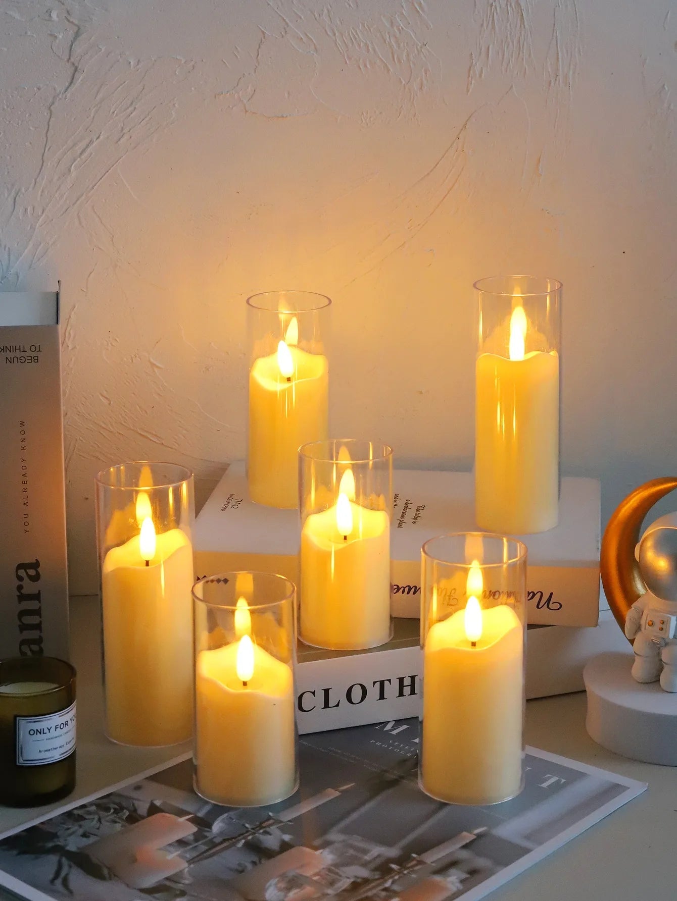 LED Flameless Tealight Candles - Bulk