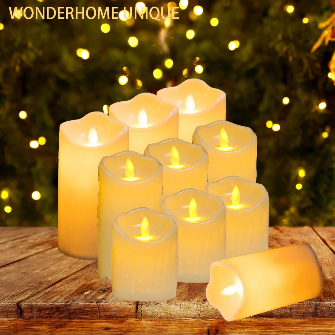 LED Flameless Tealight Candles - Bulk