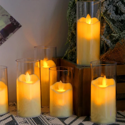 LED Flameless Tealight Candles - Bulk