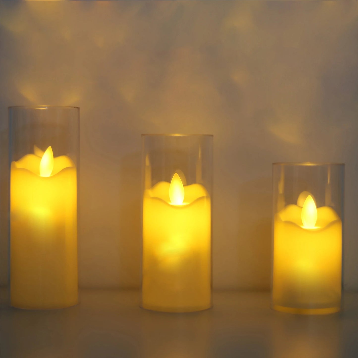 LED Flameless Tealight Candles - Bulk