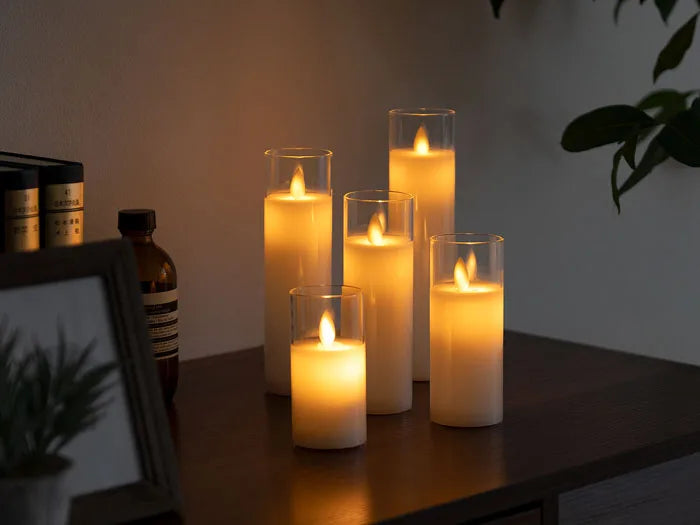 LED Flameless Tealight Candles - Bulk