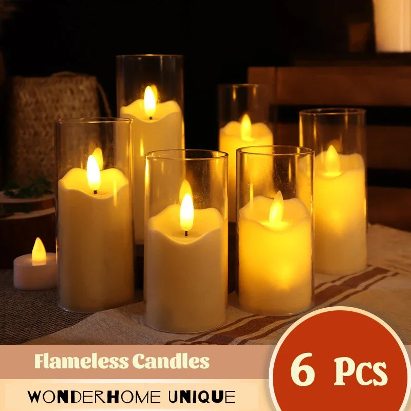 LED Flameless Tealight Candles - Bulk