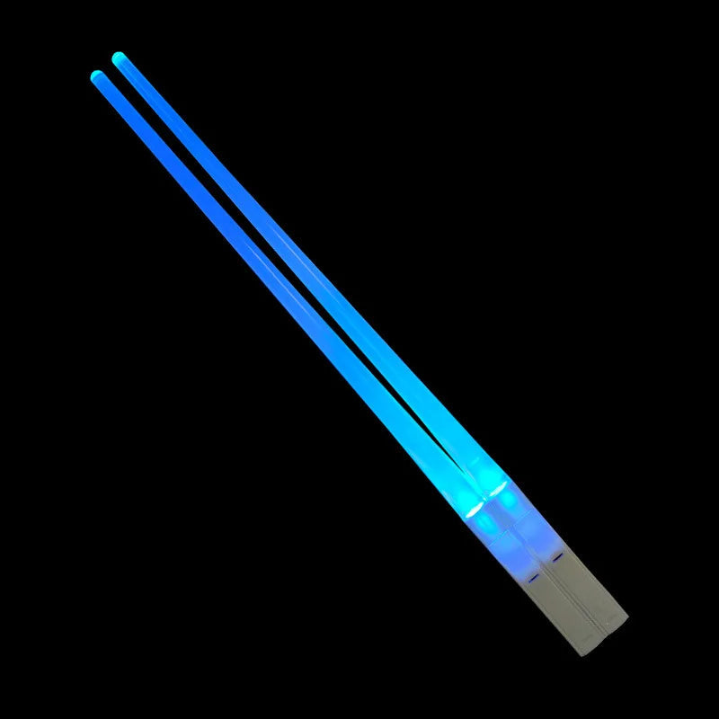 LED Lightsaber Chopsticks - Reusable, Colourful