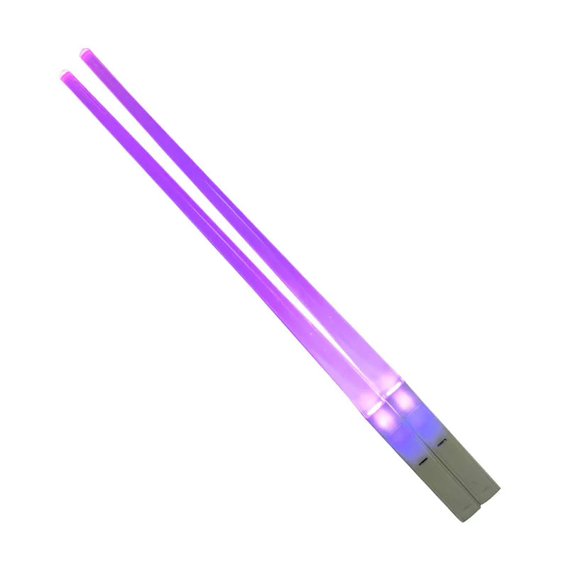 LED Lightsaber Chopsticks - Reusable, Colourful