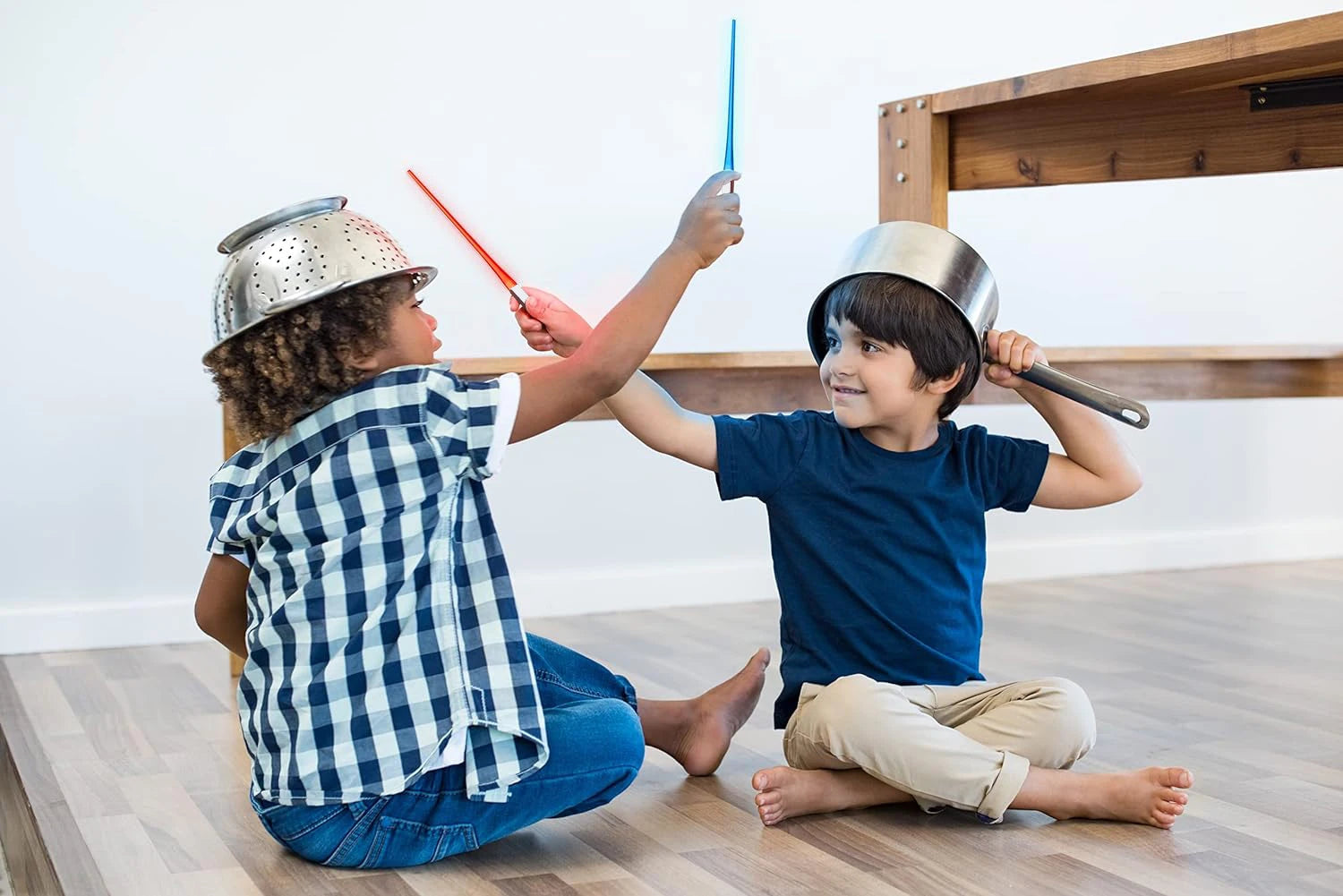 LED Lightsaber Chopsticks - Reusable, Colourful