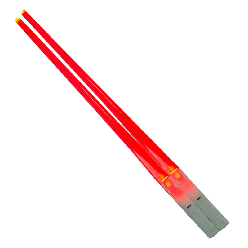 LED Lightsaber Chopsticks - Reusable, Colourful