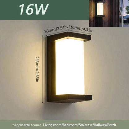 LED Motion Sensor Wall Light