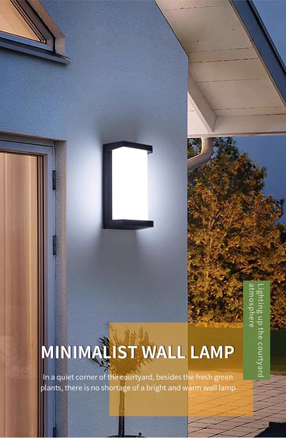 LED Motion Sensor Wall Light