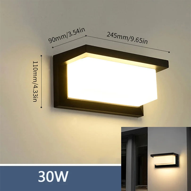 LED Motion Sensor Wall Light