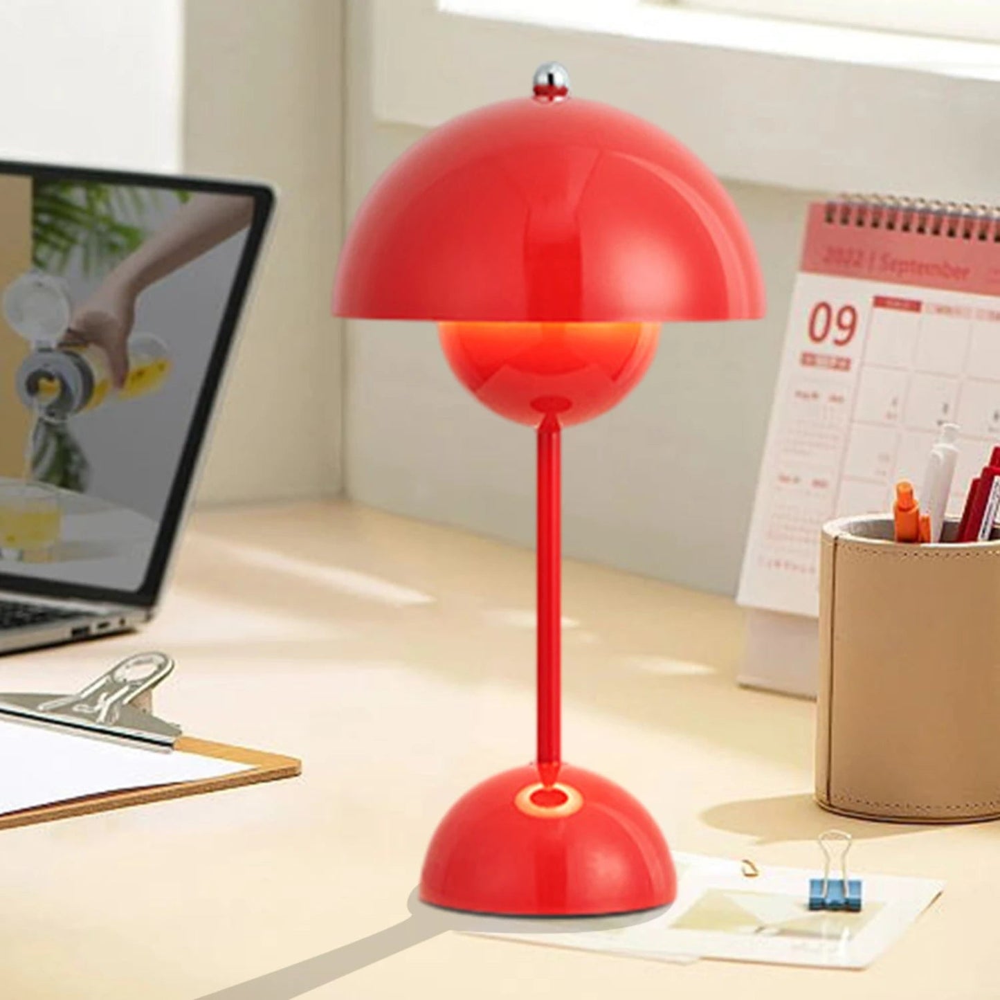 LED Mushroom Night Light Lamp