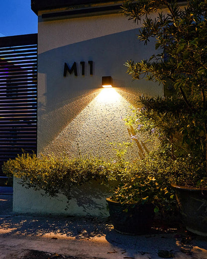 LED Solar Garden Wall Lamp