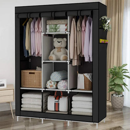 LEGOHOME Large Portable Fabric Wardrobe