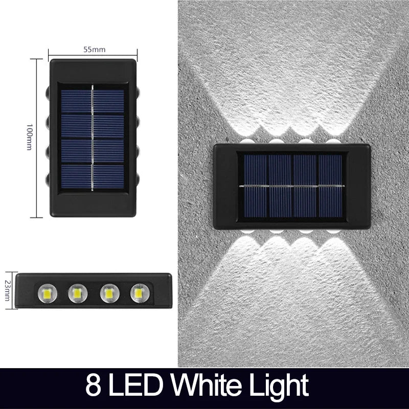 LISM Solar LED Wall Lamp Outdoor