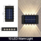 LISM Solar LED Wall Lamp Outdoor