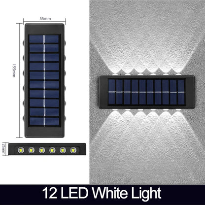 LISM Solar LED Wall Lamp Outdoor