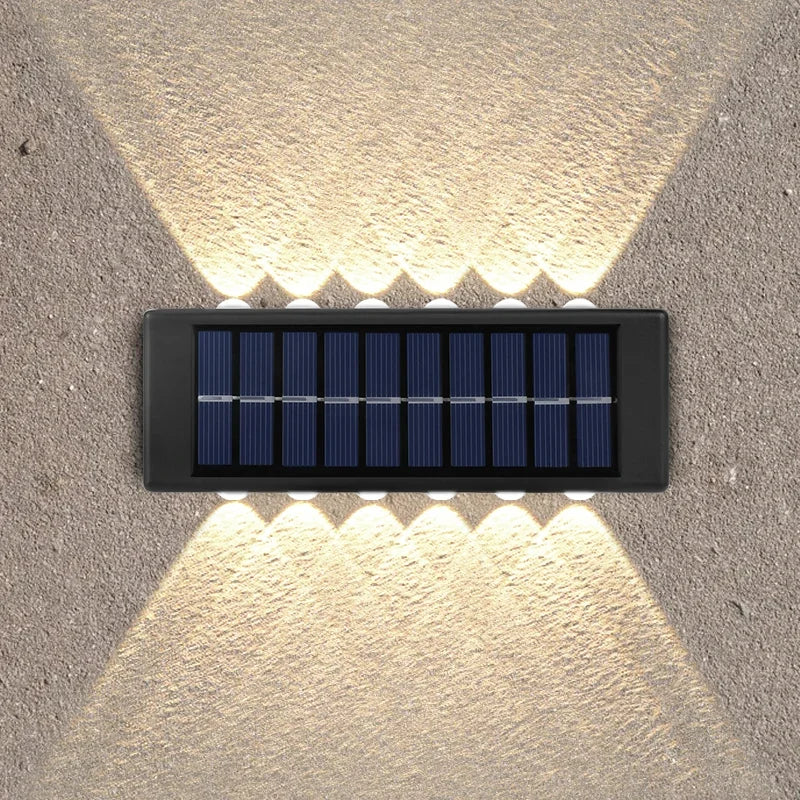 LISM Solar LED Wall Lamp Outdoor