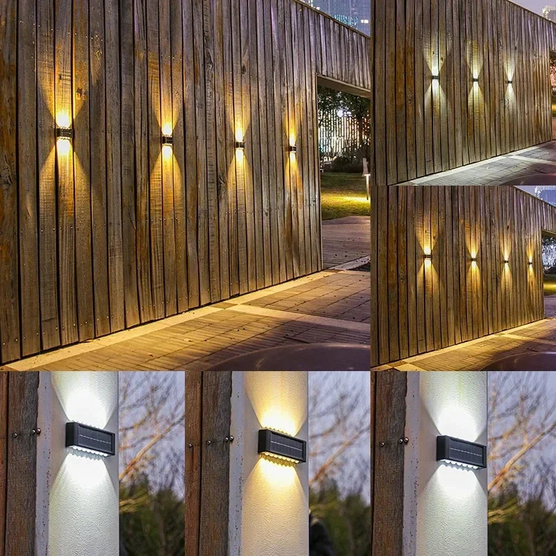 LISM Solar LED Wall Lamp Outdoor