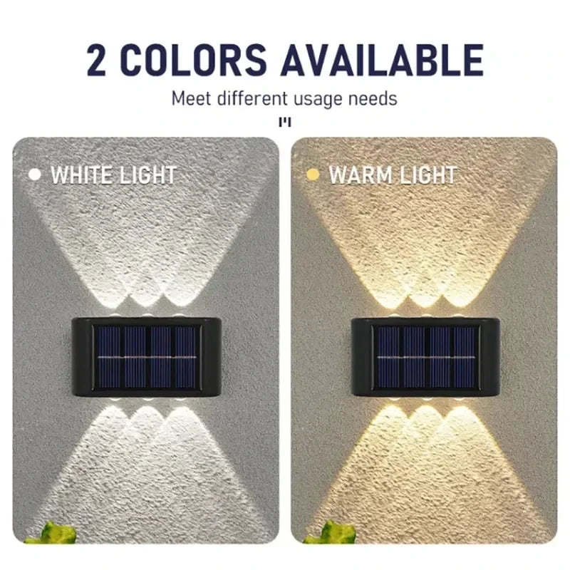 LISM Solar LED Wall Lamp Outdoor