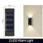 LISM Solar LED Wall Lamp Outdoor