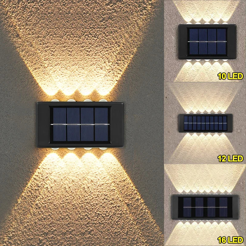 LISM Solar LED Wall Lamp Outdoor