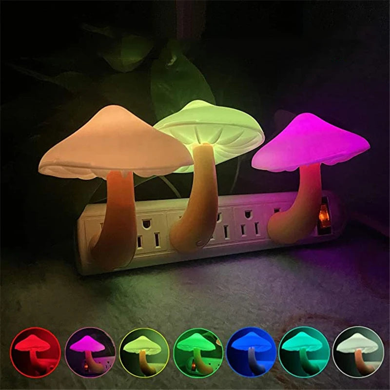 LISMH Mushroom LED Night Light