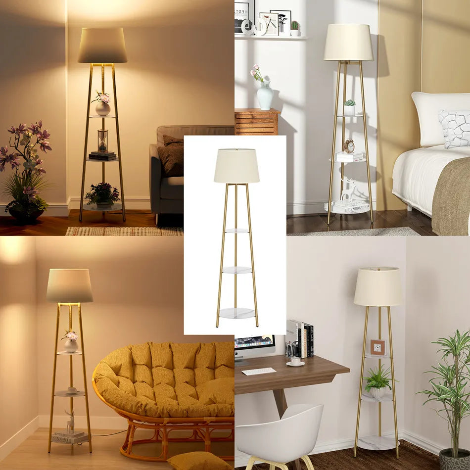 LUVODI Modern Tripod LED Floor Lamp