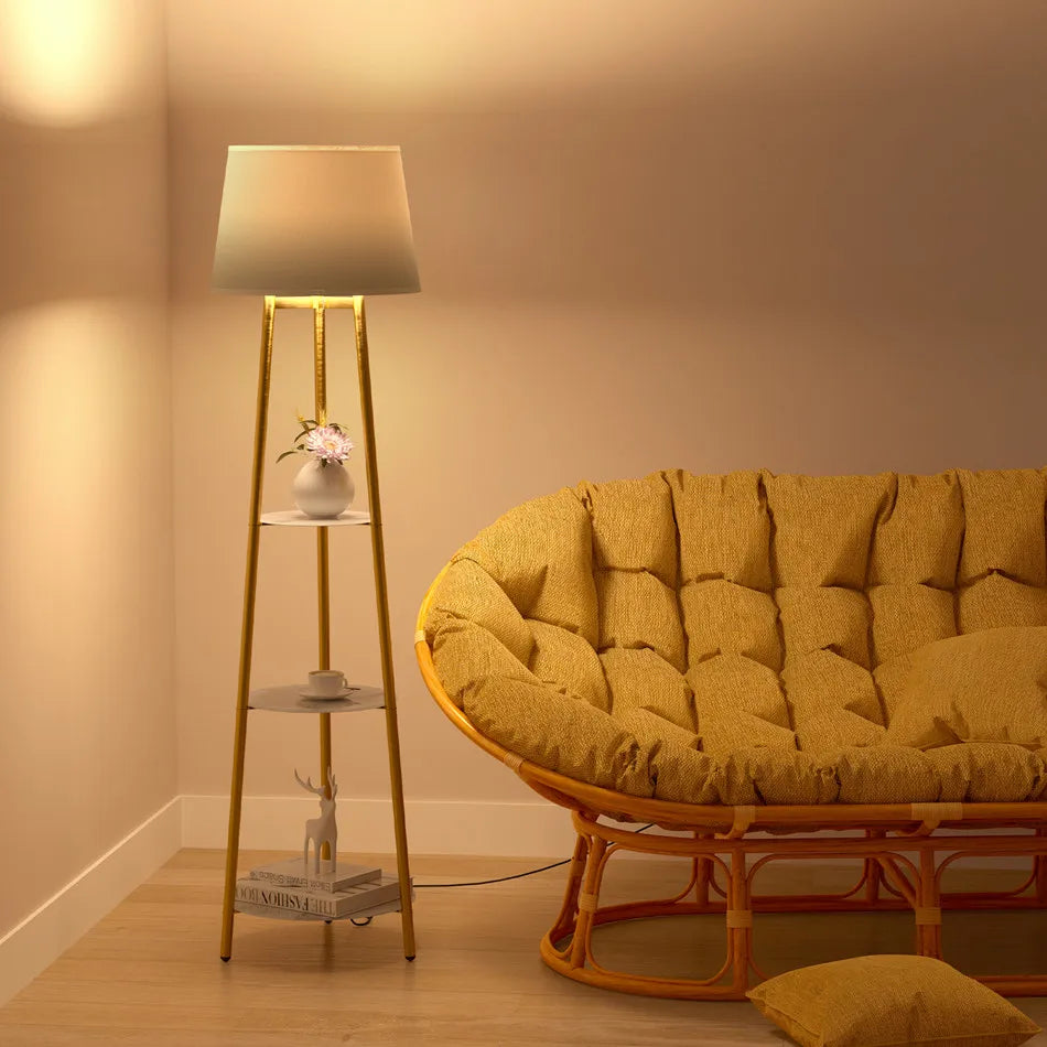 LUVODI Modern Tripod LED Floor Lamp