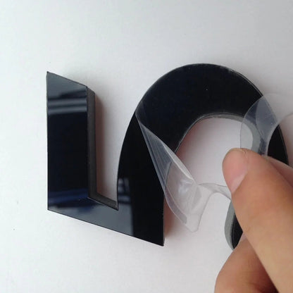 Large 3D Acrylic Mirror Wall Clock