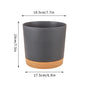 Large Circular Plastic Plant Pot