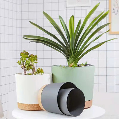 Large Circular Plastic Plant Pot