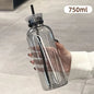 Large Glass Water Bottle 700ml