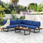 Large L-Shaped Outdoor Sofa Set