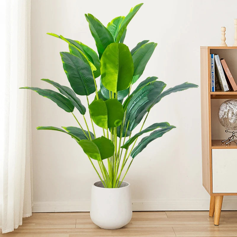 Large Lifelike Tropical Palm Plant