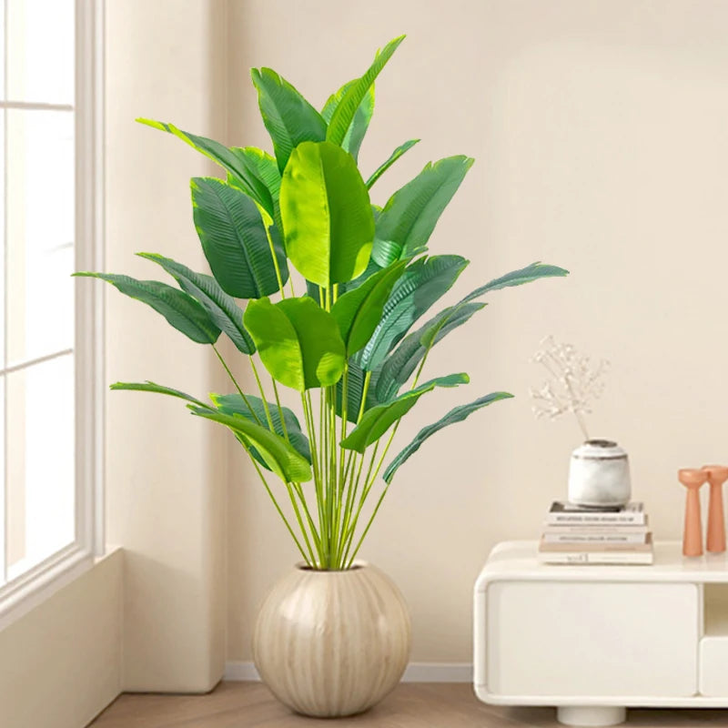 Large Lifelike Tropical Palm Plant