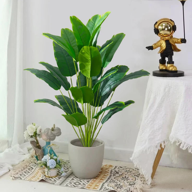 Large Lifelike Tropical Palm Plant