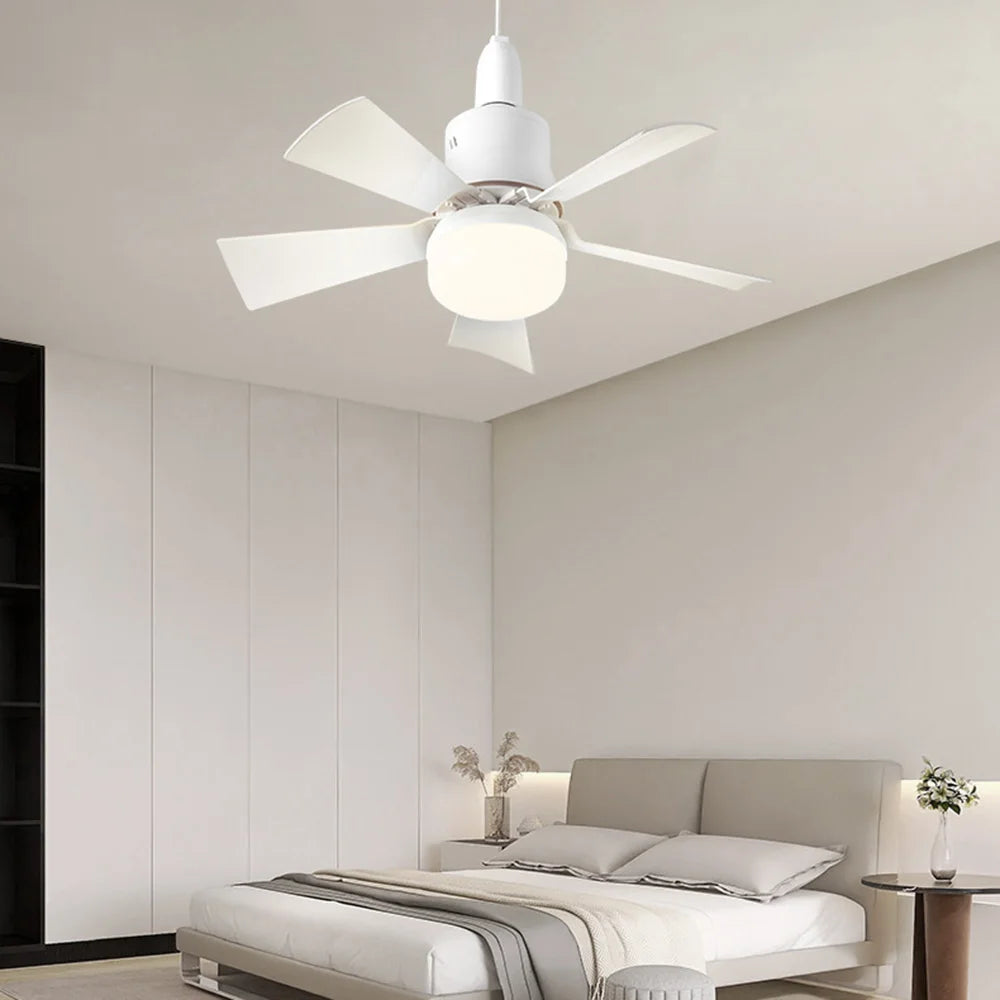 Large White E27 Remote Ceiling Fan