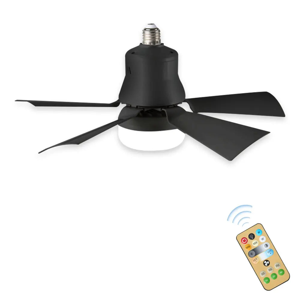 Large White E27 Remote Ceiling Fan