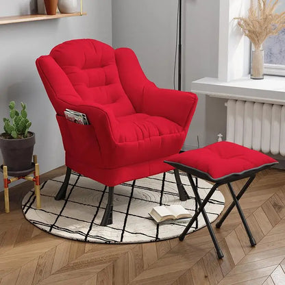 Lazy Leisure Armchair with Footrest