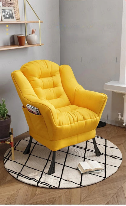 Lazy Leisure Armchair with Footrest