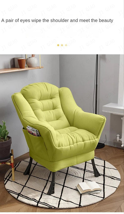 Lazy Leisure Armchair with Footrest