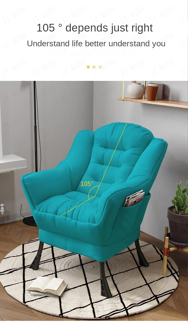 Lazy Leisure Armchair with Footrest