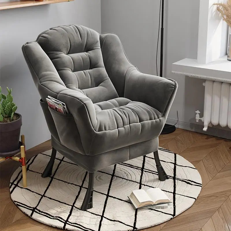 Lazy Leisure Armchair with Footrest