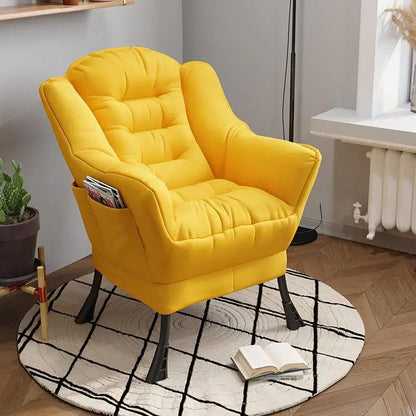 Lazy Leisure Armchair with Footrest