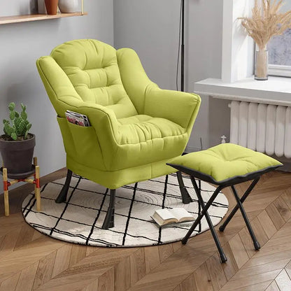 Lazy Leisure Armchair with Footrest