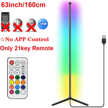 Leclstar 160cm RGB Dimmable Floor Lamp