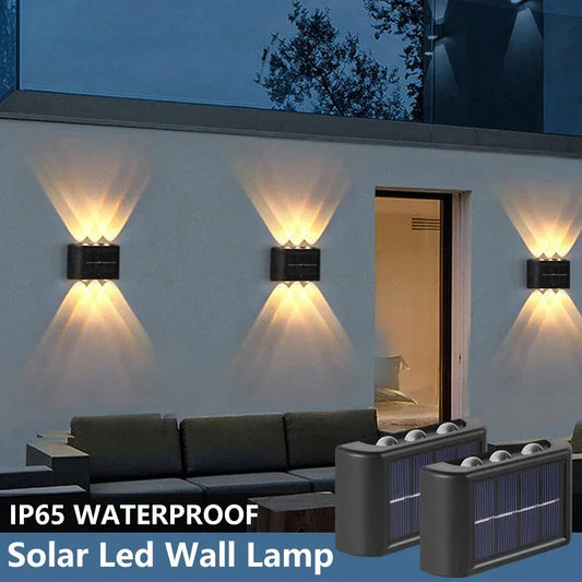 LeiiGeeGo Solar Waterproof Wall Lamp