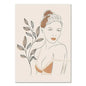 Light-coloured Bohemian Canvas Wall Art