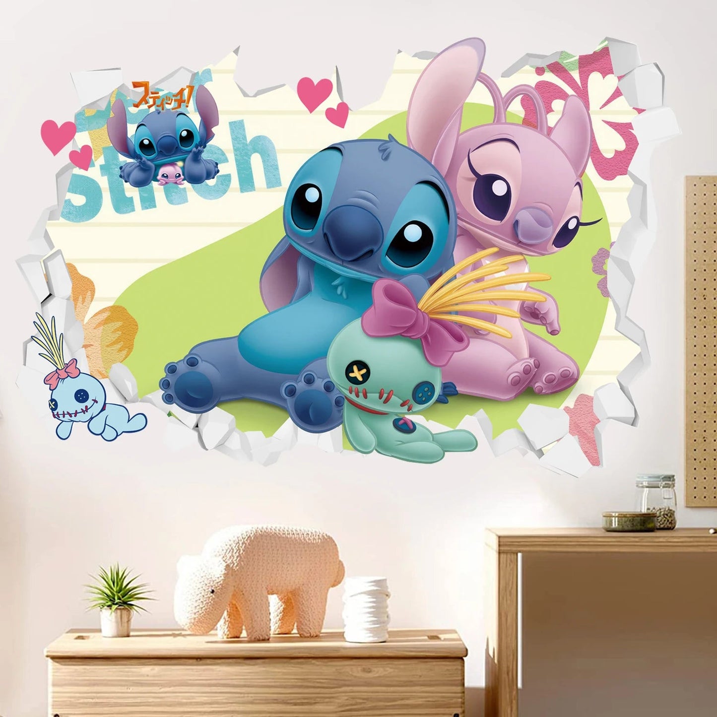 Lilo & Stitch Kids Wall Stickers