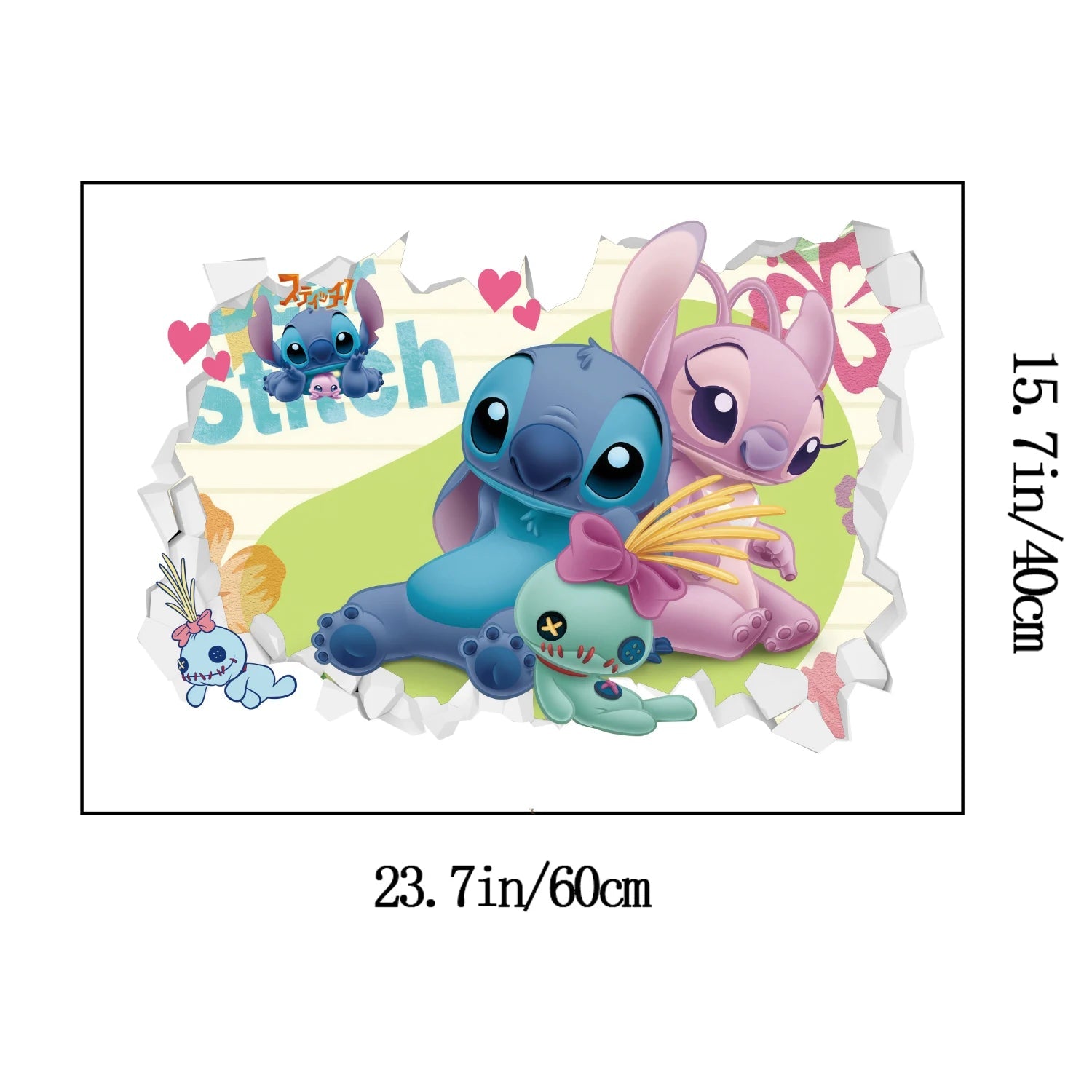 Lilo & Stitch Kids Wall Stickers