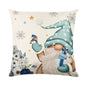 Linen Merry Christmas Pillow Cover 45x45cm